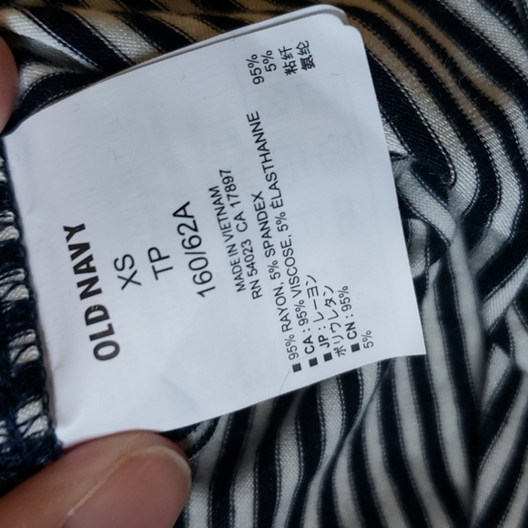 NWT Black & White Striped Maxi Knit Skirt - Picture 6 of 9